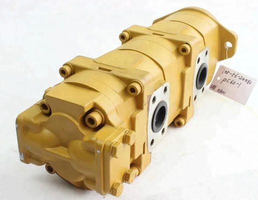 PC60-1 Pompa per ingranaggi idraulici per escavatori 705-52-20100, 705-12-34210, 705-14-24530, 705-56-24080
