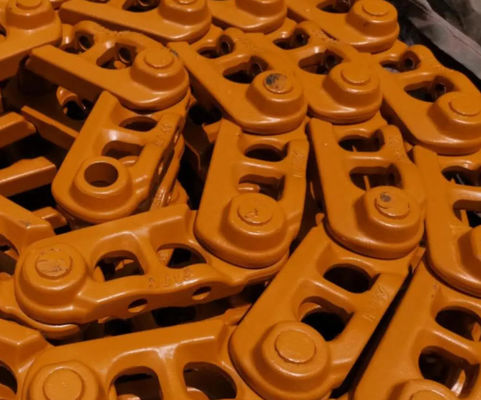 R210LC-7 Catena di tracciato per escavatori 49 collegamenti Tracciato sottocarro Chassis Track Link Assembly 81N6-26600