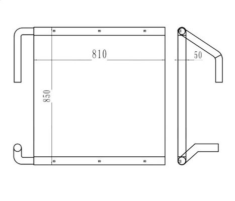 EX200-5 EX200LC-5 EX210-5 EX210H-5 EX210K-5 EX225USR raffreddatore di olio per escavatori 4370983