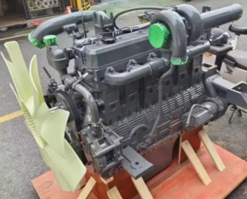 Doosan De12t Motore Diesel Assemblaggio De12tis Parti di motori per escavatori per macchine di ingegneria
