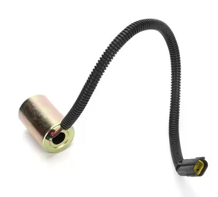 DH60-5 DH60-7 Valvola di solenoide per escavatore 12V 52.6mm 14mm Valvola