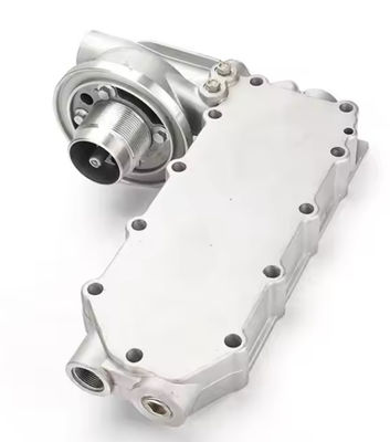 PC300-7 Parti di motori diesel per escavatori 6D114 Testa del filtro dell'olio lubrificante Coperchio del radiatore del sedile del raffreddatore dell'olio 3934159