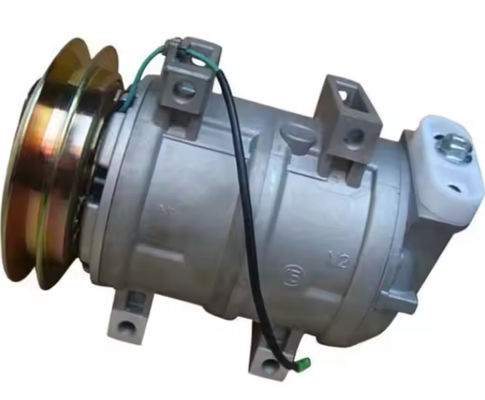 Compressore di aria condizionata 506211-6571 per escavatore EX200LC-5 EX200-5 DKS15CH Motore 24V