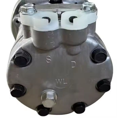 Compressore di aria condizionata YX91V00002F2 Per escavatore SK135SR SK200SR SD7H13 Motore 24V
