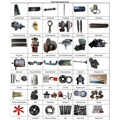 4BTA 3.9 4B 4BT Albero motore a motore con parti di ingranaggi per diesel per escavatori 3908031 3863276