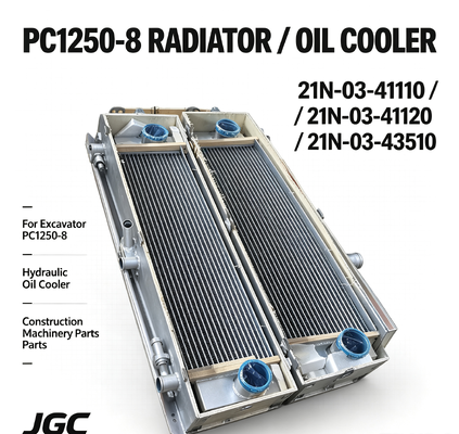PC1250-8 Radiatore 21N-03-41110 21N-03-41120 21N-03-43510 Radiatore idraulico ad olio