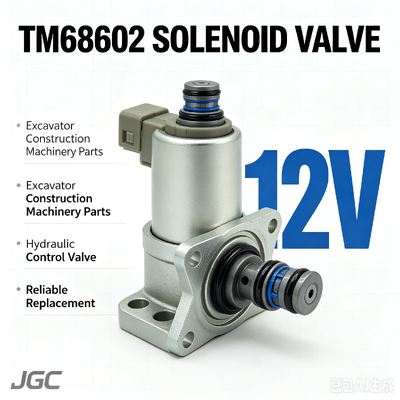 Parti di macchine da scavo per la costruzione di macchine TM68602 Valvola solenoide 12V