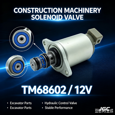 Parti di macchine da scavo per la costruzione di macchine TM68602 Valvola solenoide 12V