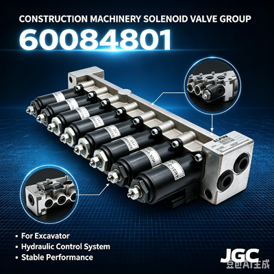 60084801 Gruppo di valvole solenoidi Adatte a qualsiasi escavatore