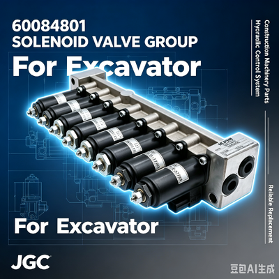 60084801 Gruppo di valvole solenoidi Adatte a qualsiasi escavatore