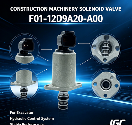 Valvo solenoide di alta qualità F01-12D9A20-A00 è adatto per parti di macchine da scavo