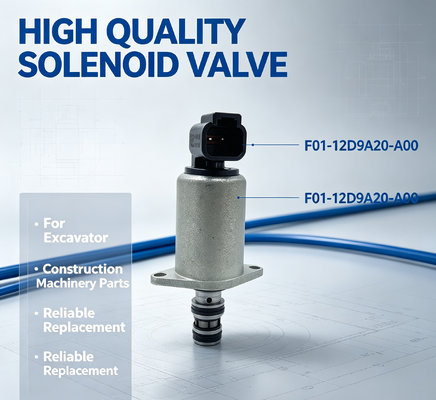 Valvo solenoide di alta qualità F01-12D9A20-A00 è adatto per parti di macchine da scavo