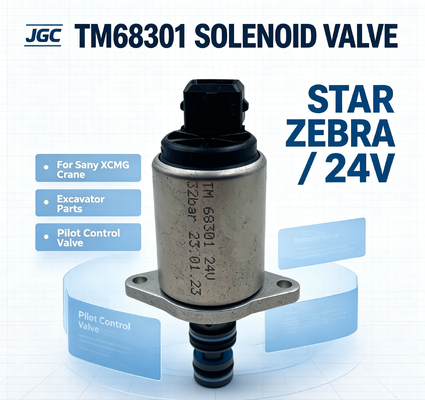 STAR ZEBRA TM68301 Parti per escavatori Nuova valvola solenoide proporzionale Thomas Pilot per Sany XCMG Crane 24V per le industrie al dettaglio