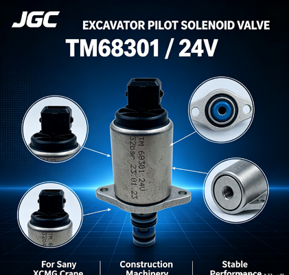 STAR ZEBRA TM68301 Parti per escavatori Nuova valvola solenoide proporzionale Thomas Pilot per Sany XCMG Crane 24V per le industrie al dettaglio