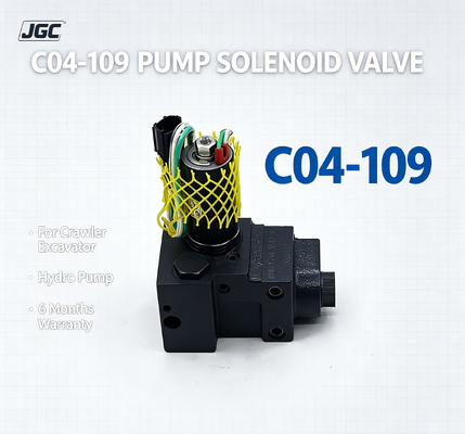 Miglior Prezzo C04-109 Valvola Solenoide Pompa Escavatore Cingolato per Pompa Idraulica Macchine Edili Garanzia 6 Mesi