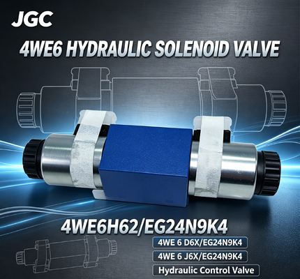 Valvola idraulica 4WE6H62/EG24N9K4 Valvola a solenoide idraulica 4WE 6 D6X/EG24N9K4 4WE 6 J6X/EG24N9K4