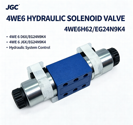 Valvola idraulica 4WE6H62/EG24N9K4 Valvola a solenoide idraulica 4WE 6 D6X/EG24N9K4 4WE 6 J6X/EG24N9K4