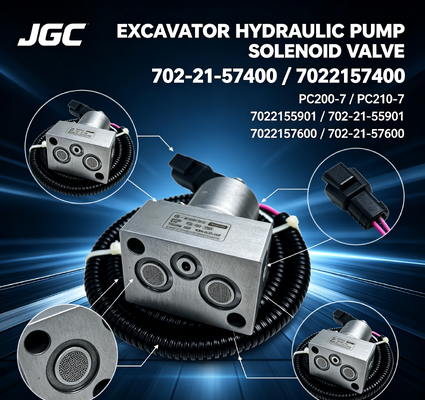 Valvola Solenoide Pompa Idraulica PC200-7 PC210-7 7022155901 7022157600 702-21-55901 702-21-57600 7022157400