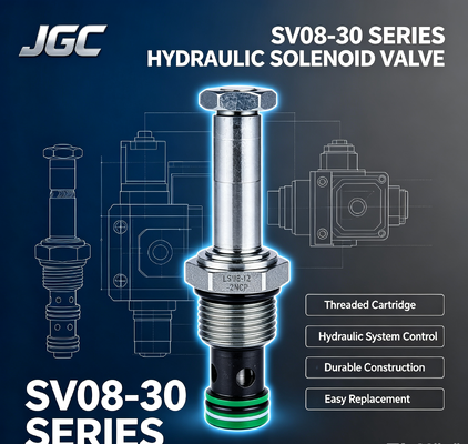 Valvola Solenoide Idraulica a Cartuccia Filettata Serie SV08-30
