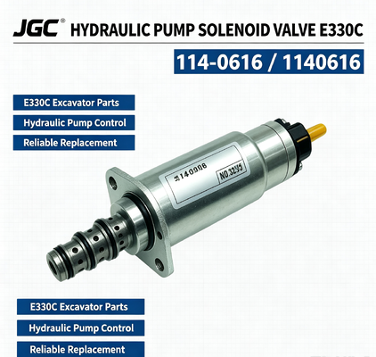 E330C Parti di escavatori Valvola solenoide Pompa idraulica Valvola solenoide 114-0616 1140616