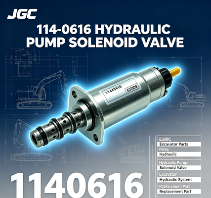 E330C Parti di escavatori Valvola solenoide Pompa idraulica Valvola solenoide 114-0616 1140616
