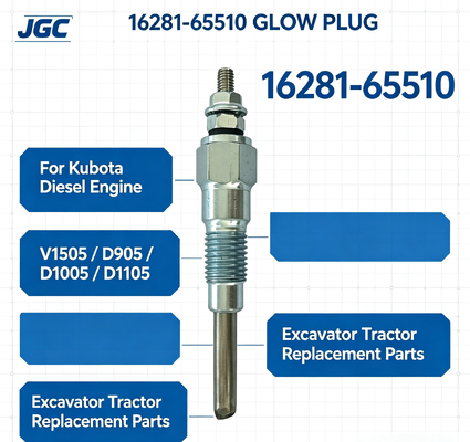 16281-65510 Collegamento luminoso per motore diesel Kubota V1505 D905 D1005 D1105 Parti di ricambio per trattori escavatori