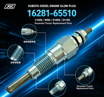 16281-65510 Collegamento luminoso per motore diesel Kubota V1505 D905 D1005 D1105 Parti di ricambio per trattori escavatori
