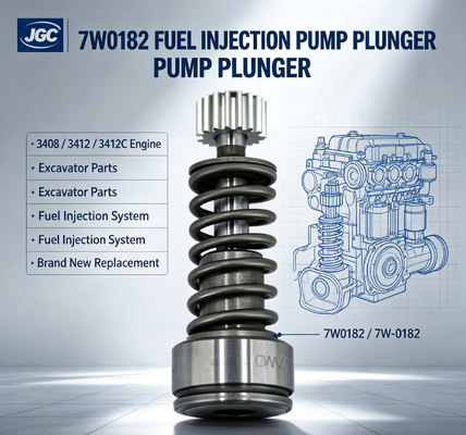 7W-0182 Nuove parti di escavatore pompa di iniezione di carburante pompa adatta per 3408 3412 3412C motore parti di escavatore