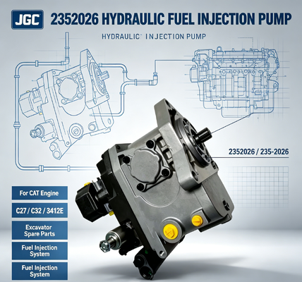 235-2026 Parti di ricambio per escavatori Pompe idrauliche per l'iniezione di carburante per motori CAT C27 C32 3412E