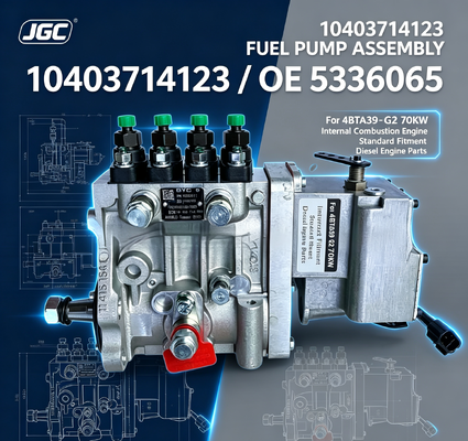 10403714123 OE 5336065 Per 4BTA39-G2 70KW Pompa Carburante Assemblaggio Montaggio Standard per Motore a Combustione Interna