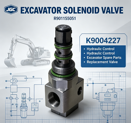 R901155051  Ricambi per escavatori  Elettrovalvola per escavatori K9004227 R901155051
