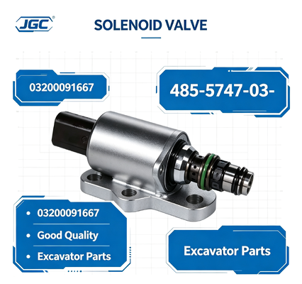 485-5747-03- 03200091667 VALVELLA SOLENOIDE Parti di escavatori di buona qualità