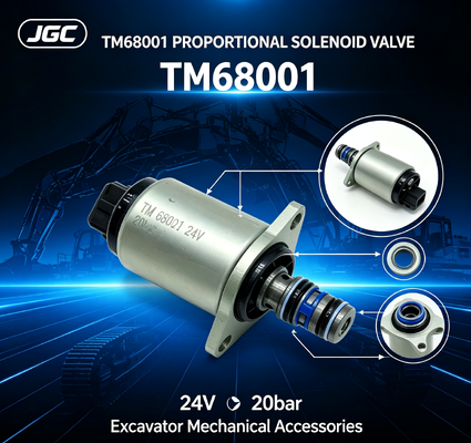 TM68001 Accessori meccanici per escavatori Valvola proporzionale per escavatori 24V 20bar