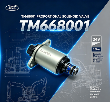 TM68001 Accessori meccanici per escavatori Valvola proporzionale per escavatori 24V 20bar