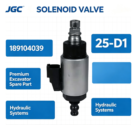 25-D1 Valvola solenoide (189104039) - Ricambi di eccellenza per escavatori per sistemi idraulici