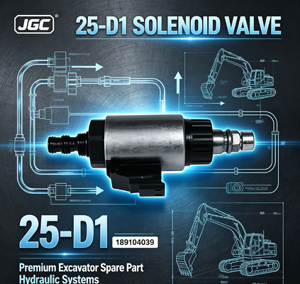 25-D1 Valvola solenoide (189104039) - Ricambi di eccellenza per escavatori per sistemi idraulici