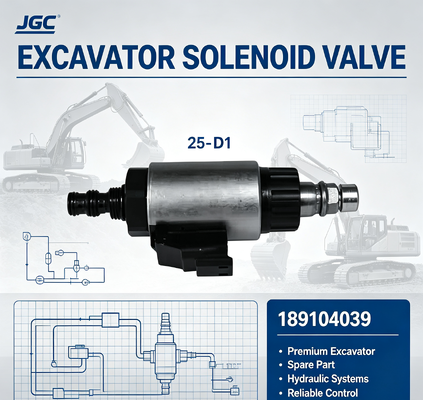 25-D1 Valvola solenoide (189104039) - Ricambi di eccellenza per escavatori per sistemi idraulici