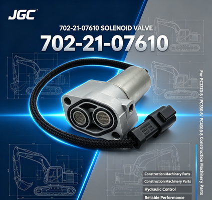 702-21-07610 parti di macchine da costruzione Scavatore Valvola solenoide per PC270-8 PC350-8 PC450-8