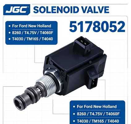 5168052 Valvola Solenoide per Parti di Escavatore per Ford New Holland 8260 T4.75V T4060F T4030 TM165 T4040