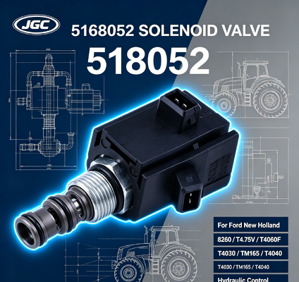 5168052 Valvola Solenoide per Parti di Escavatore per Ford New Holland 8260 T4.75V T4060F T4030 TM165 T4040