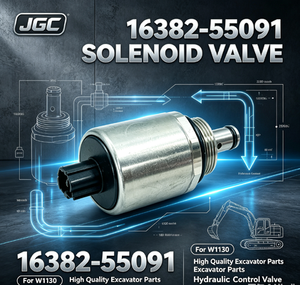 16382-55091 Valvola Solenoide per Escavatore di Alta Qualità per W1130