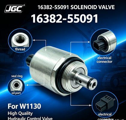 16382-55091 Valvola Solenoide per Escavatore di Alta Qualità per W1130