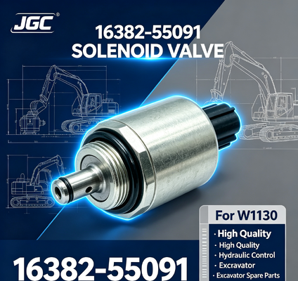 16382-55091 Valvola Solenoide per Escavatore di Alta Qualità per W1130
