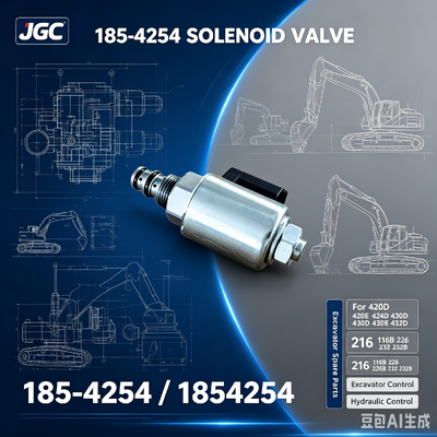 1854254   Vendita Calda  Elettrovalvola per Ricambi Escavatore 420D 420E 424D 430D 430E 432D 216 216B 226 226B 232 232B