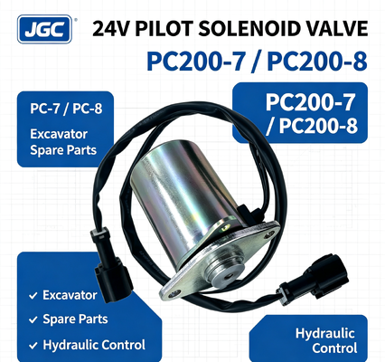 PC-7 PC-8 Parti di escavatore per PC200-7 PC200-8 Valvola solenoide pilota Valvola solenoide 24V