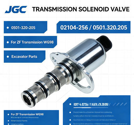 02104-256 0501-320-205   Valvola Solenoide per Parti di Escavatore per Trasmissione Zf Wg98