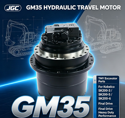 GM35 Parti per escavatori Motore idraulico per Kobelco Compatibile con SK200-3 SK200-5 SK200-6