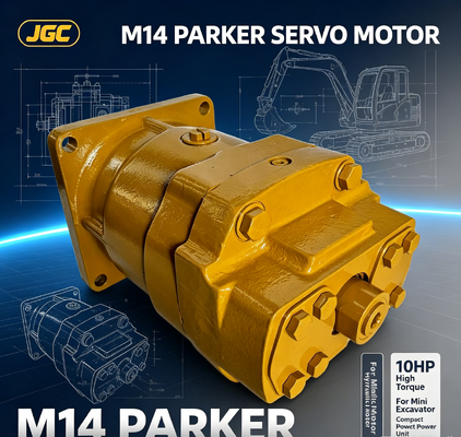M14 Parker Servo Motore 10hp Motore Idraulico ad Alta Coppia per Mini Escavatore