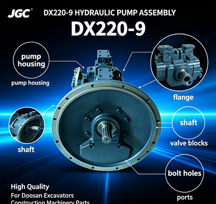 DX220-9 Assemblaggio di pompe idrauliche di alta qualità di vecchio stile per scavatori Doosan Parti di macchine da costruzione