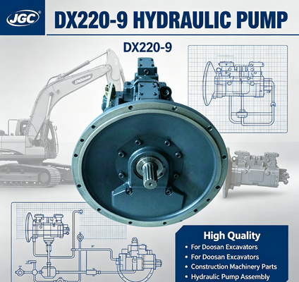 DX220-9 Assemblaggio di pompe idrauliche di alta qualità di vecchio stile per scavatori Doosan Parti di macchine da costruzione